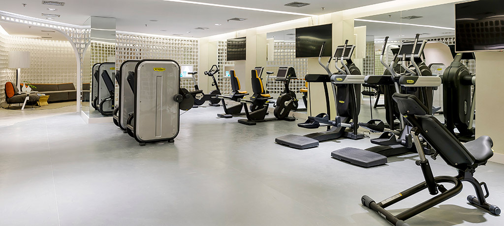 Latin America Brazil Fairmont Rio de Janeiro Copacabana fitness center 