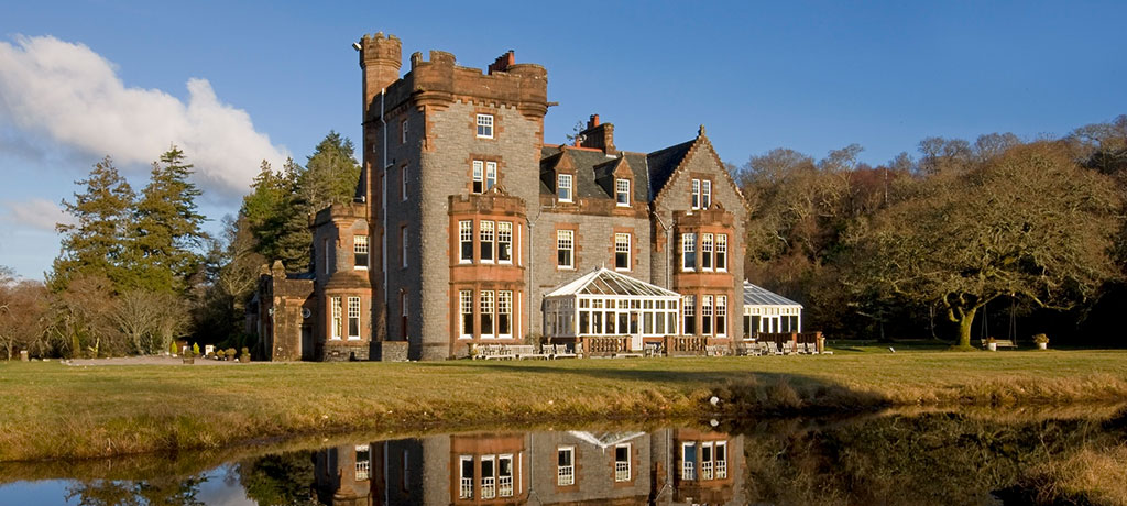 Europe UK Oban Benderloch Isle of Eriska Hotel Exterior