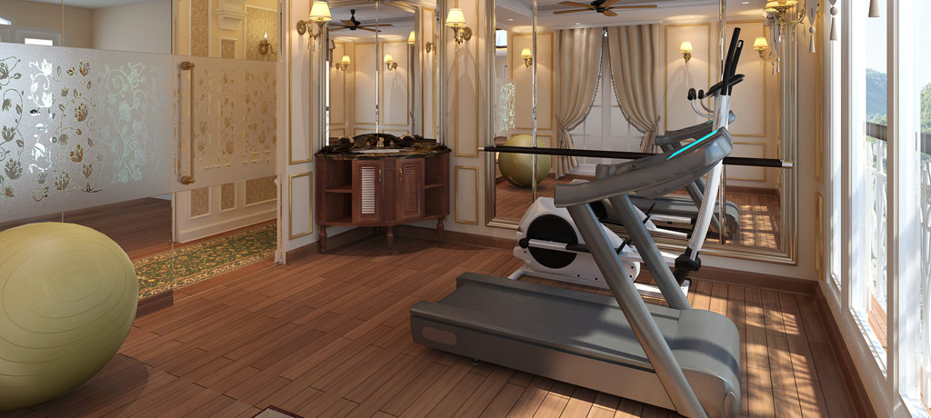 fitness center